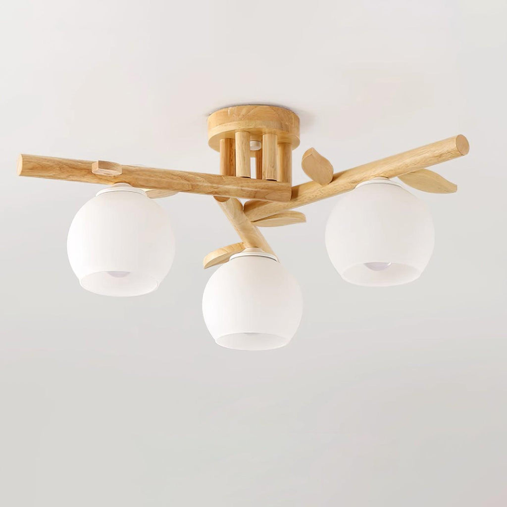 Marveneth Wood Ceiling Light-Moonnatur