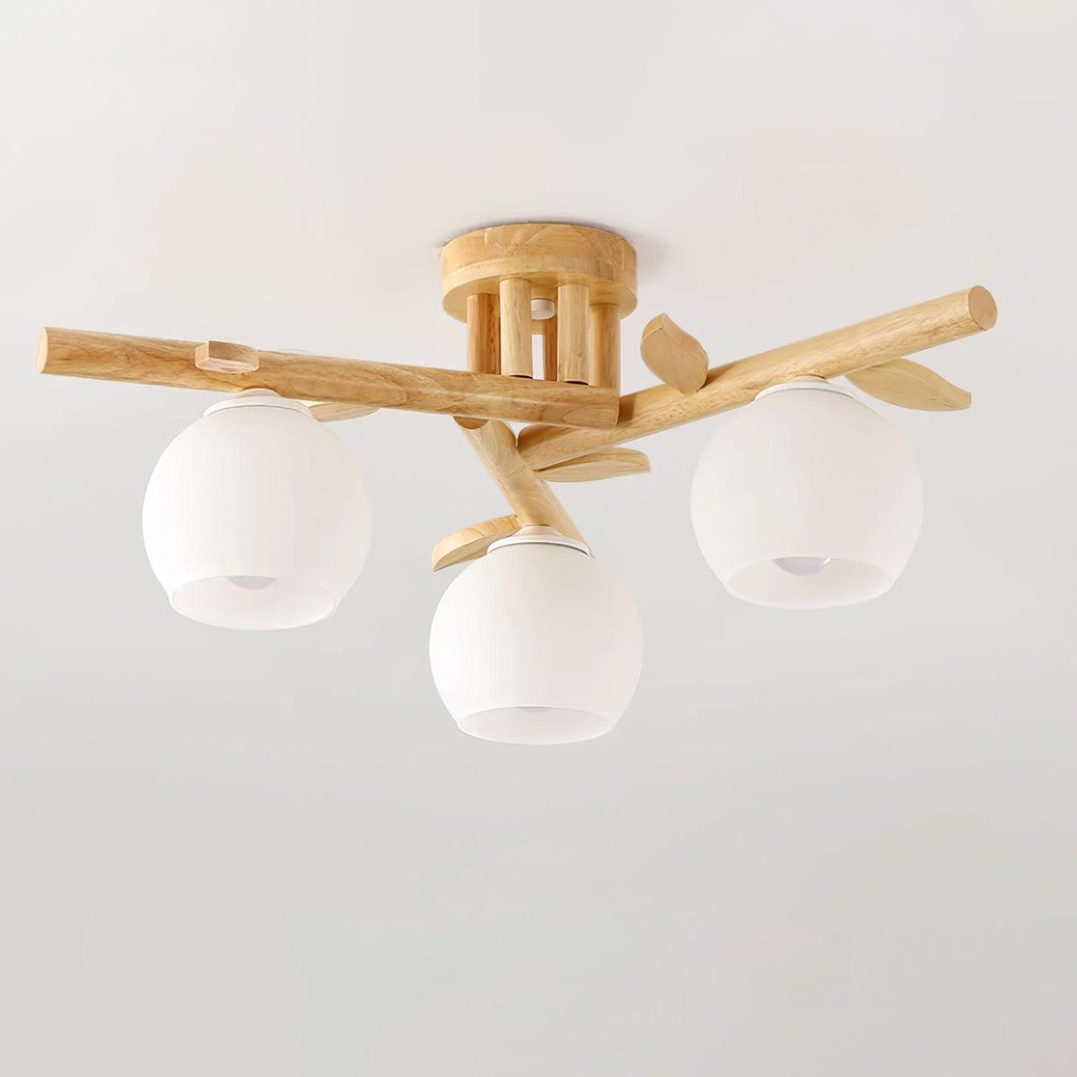Marveneth Wood Ceiling Light-Moonnatur