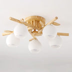 Marveneth Wood Ceiling Light-Moonnatur