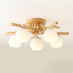 Marveneth Wood Ceiling Light-Moonnatur