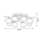 Marveneth Wood Ceiling Light-Moonnatur