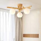 Marveneth Wood Ceiling Light-Moonnatur