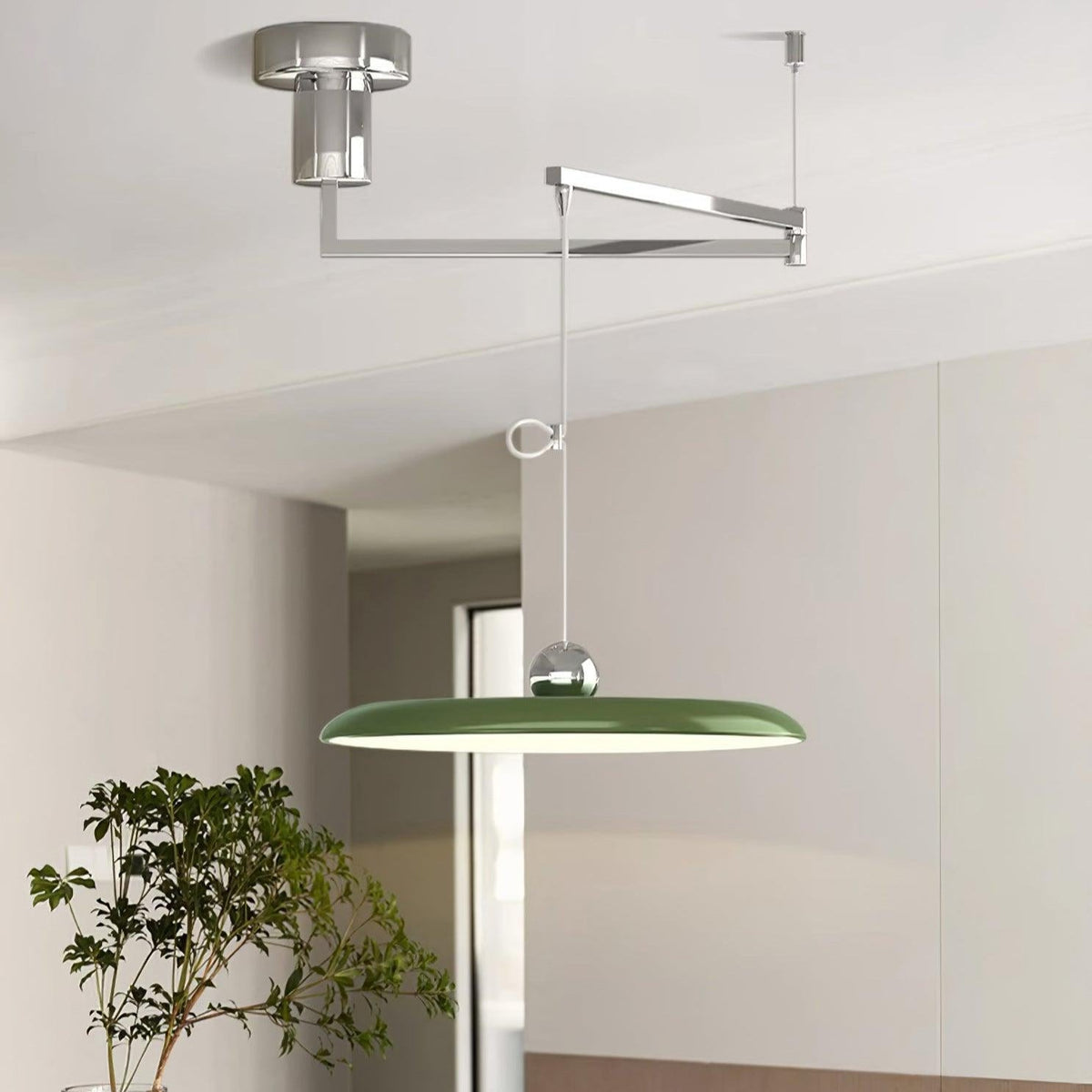 Morrelvale Metal Pendant Light-Moonnatur