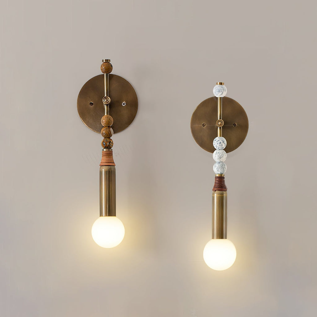 Lirassa Marble Wall Light-Moonnatur