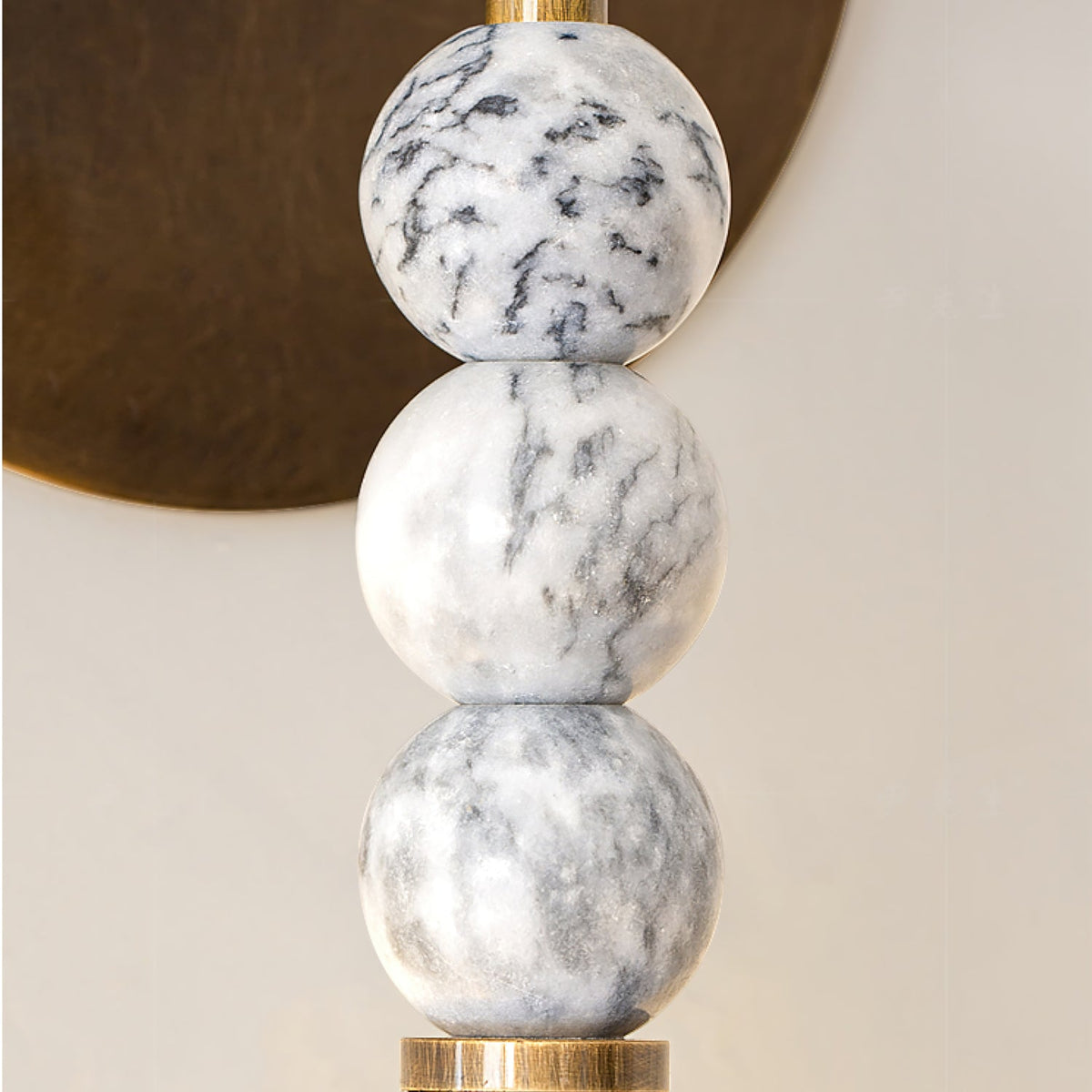 Lirassa Marble Wall Light-Moonnatur