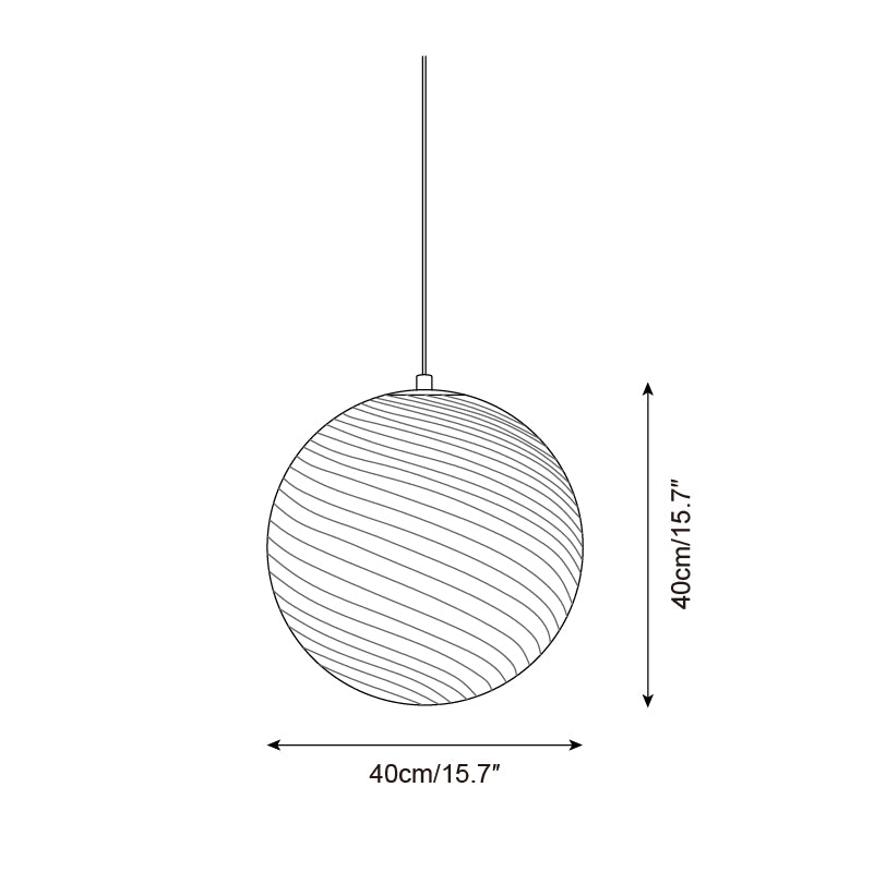 Caldeniel Glass Pendant Light-Moonnatur