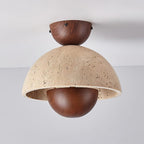 Edrenara Travertine Ceiling Light-Moonnatur