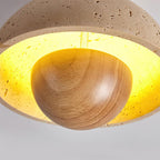 Edrenara Travertine Ceiling Light-Moonnatur
