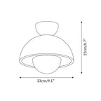 Edrenara Travertine Ceiling Light-Moonnatur