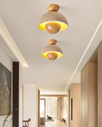 Edrenara Travertine Ceiling Light-Moonnatur