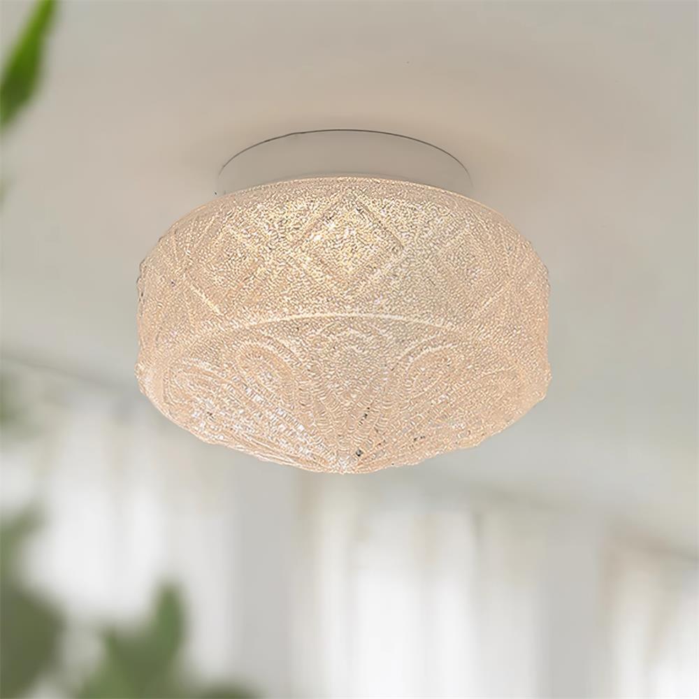Whitenley Glass Ceiling Light-Moonnatur