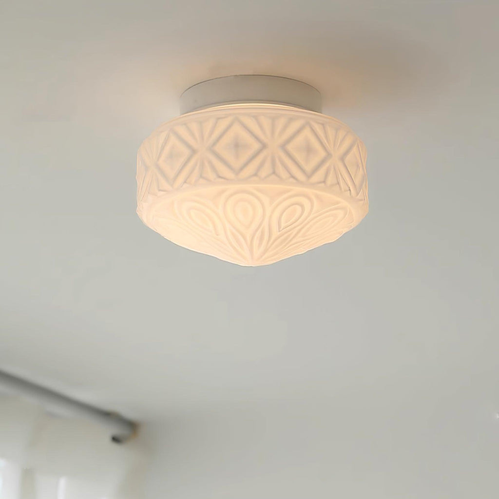 Whitenley Glass Ceiling Light-Moonnatur