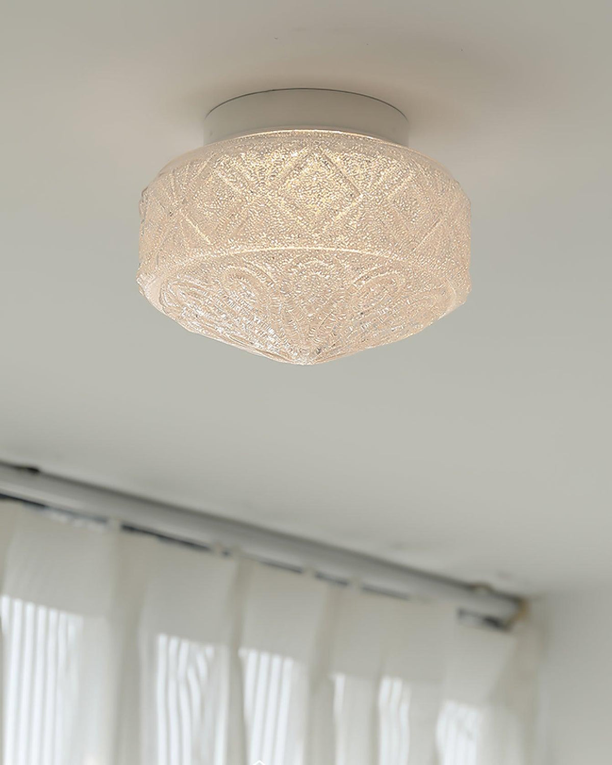 Whitenley Glass Ceiling Light-Moonnatur