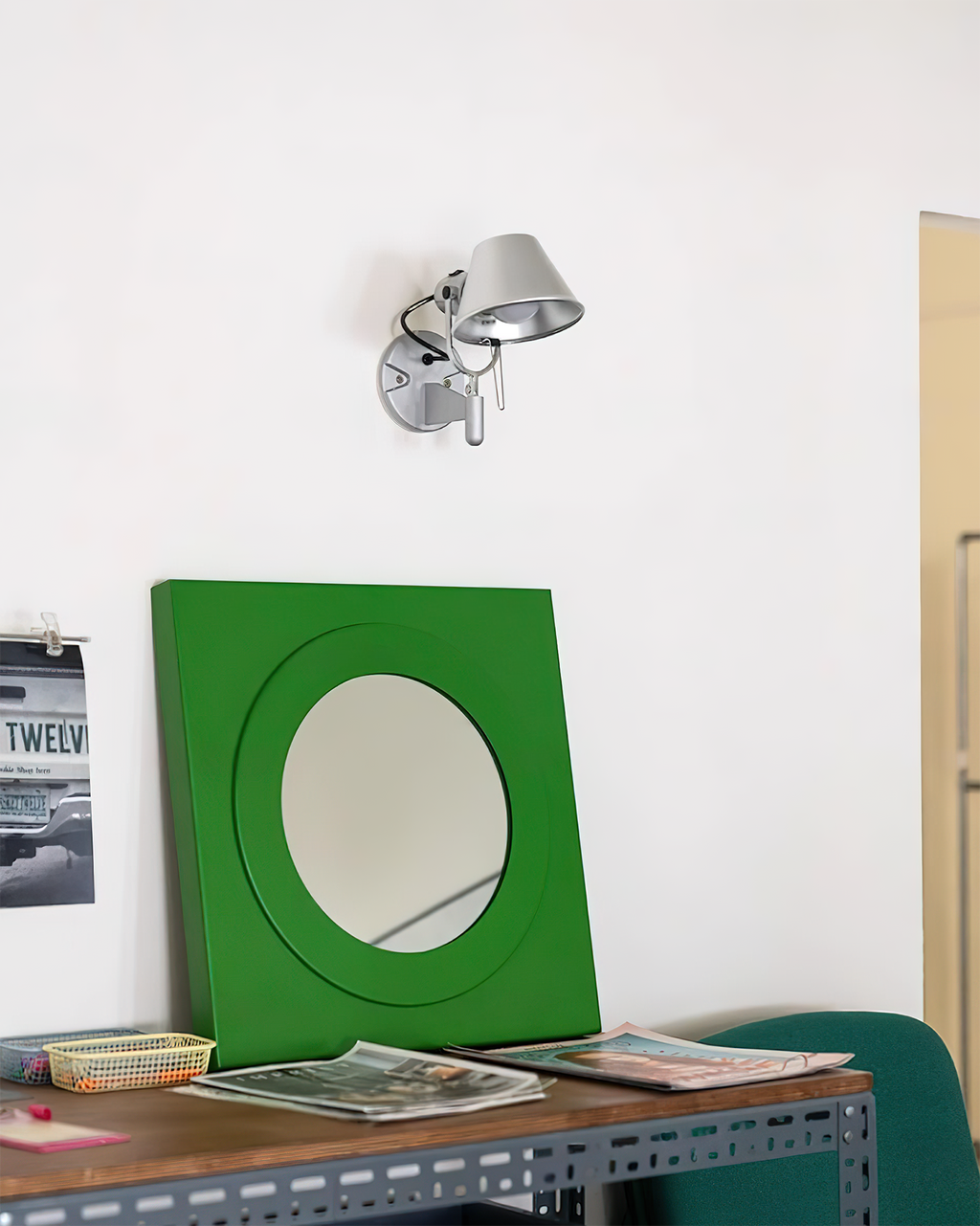 Merreneth Metal Wall Light-Moonnatur
