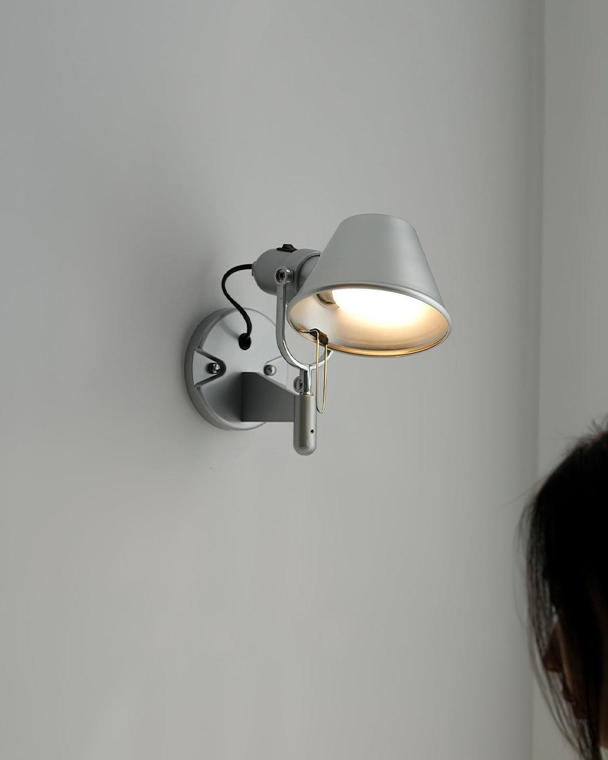 Merreneth Metal Wall Light-Moonnatur