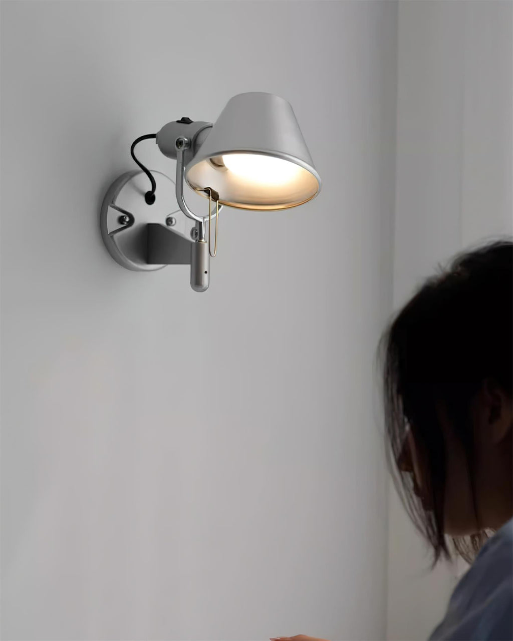 Merreneth Metal Wall Light-Moonnatur