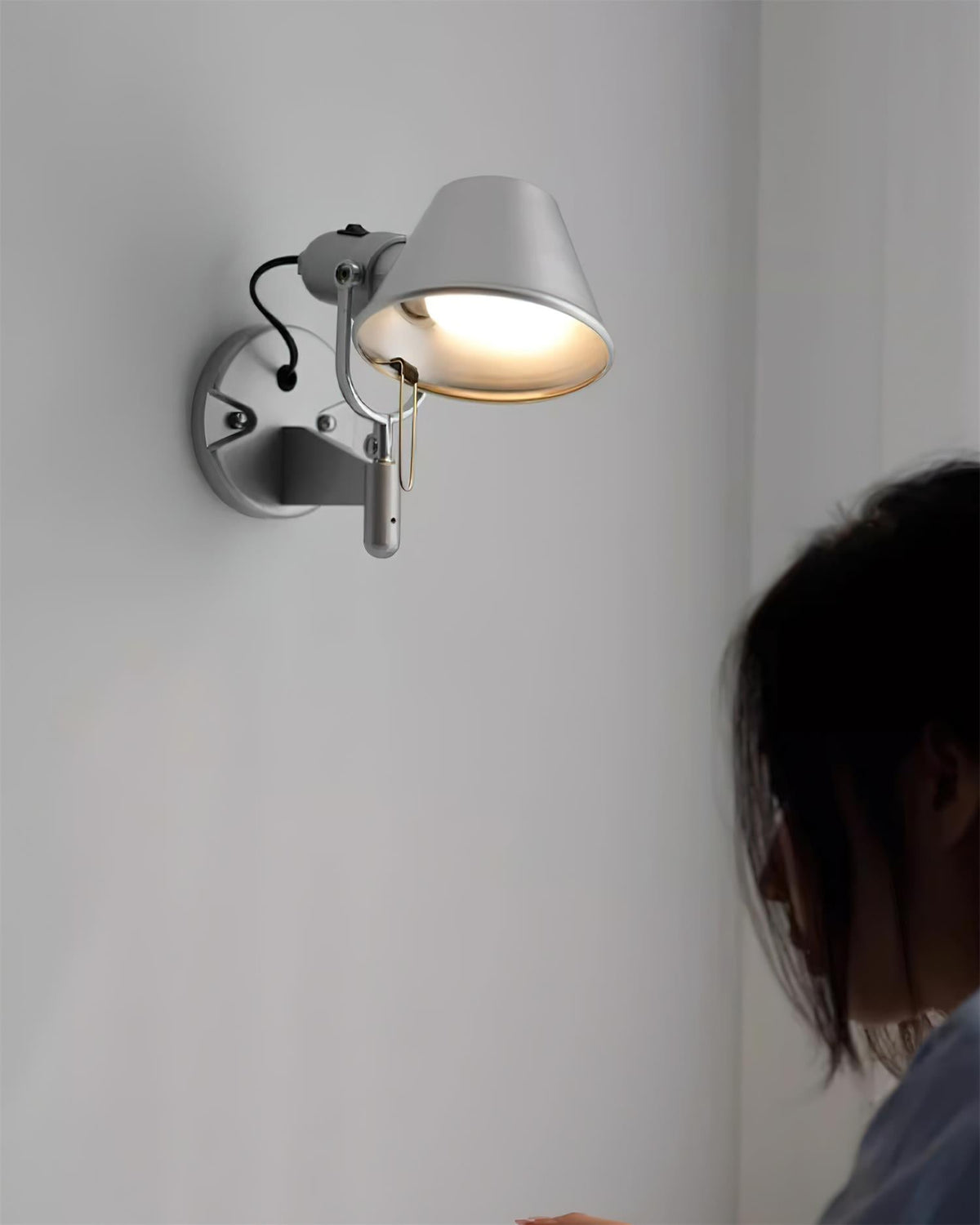 Merreneth Metal Wall Light-Moonnatur