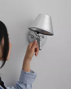 Merreneth Metal Wall Light-Moonnatur