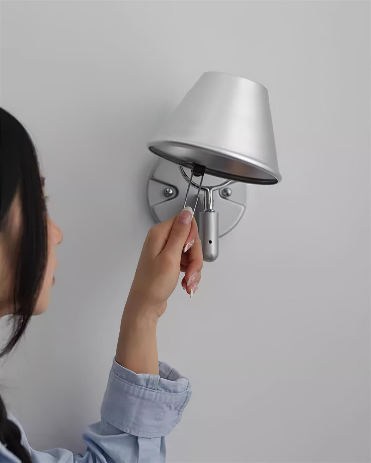 Merreneth Metal Wall Light-Moonnatur