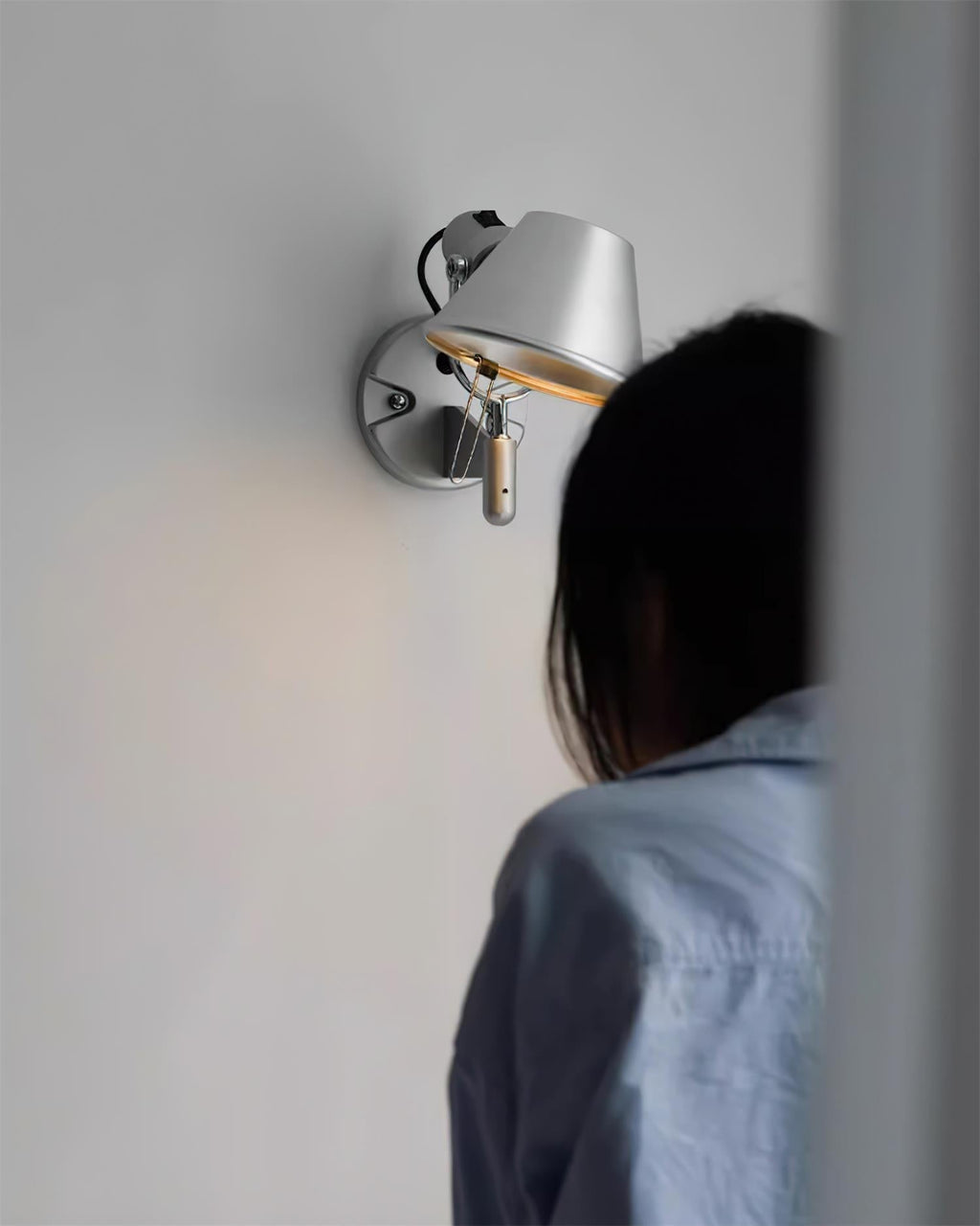 Merreneth Metal Wall Light-Moonnatur
