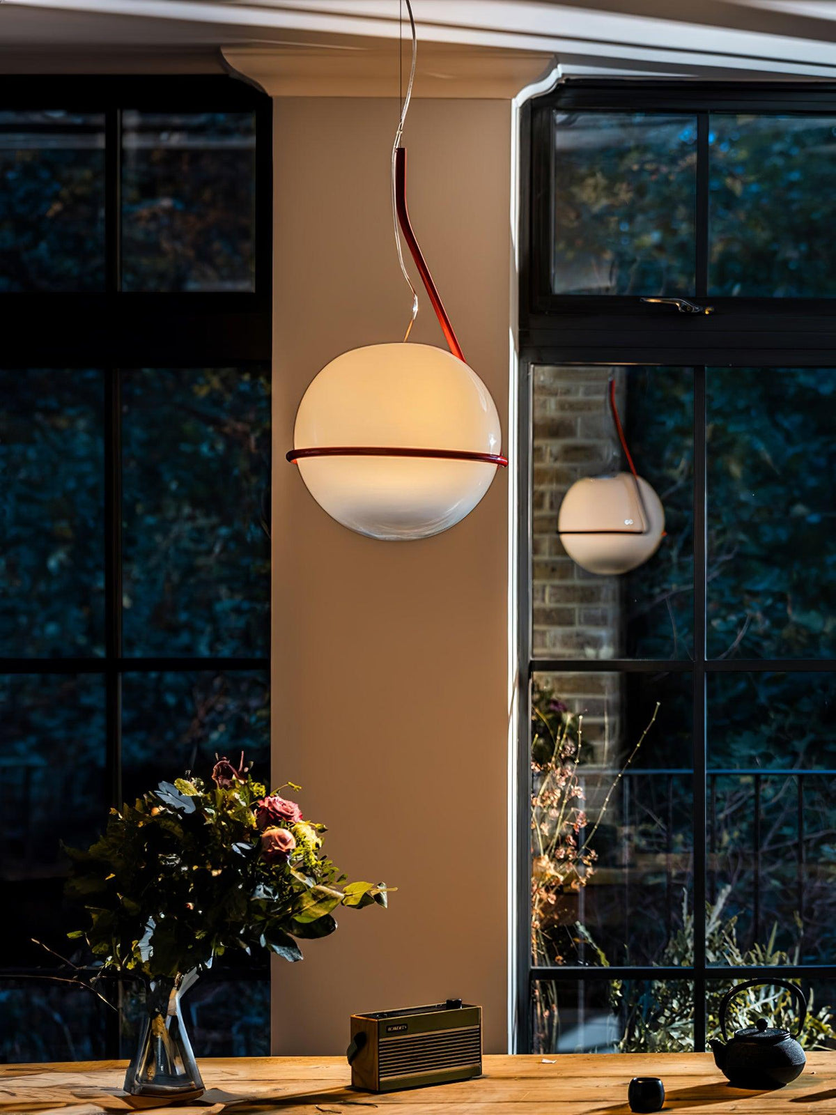 Larenora Acrylic Pendant Light-Moonnatur