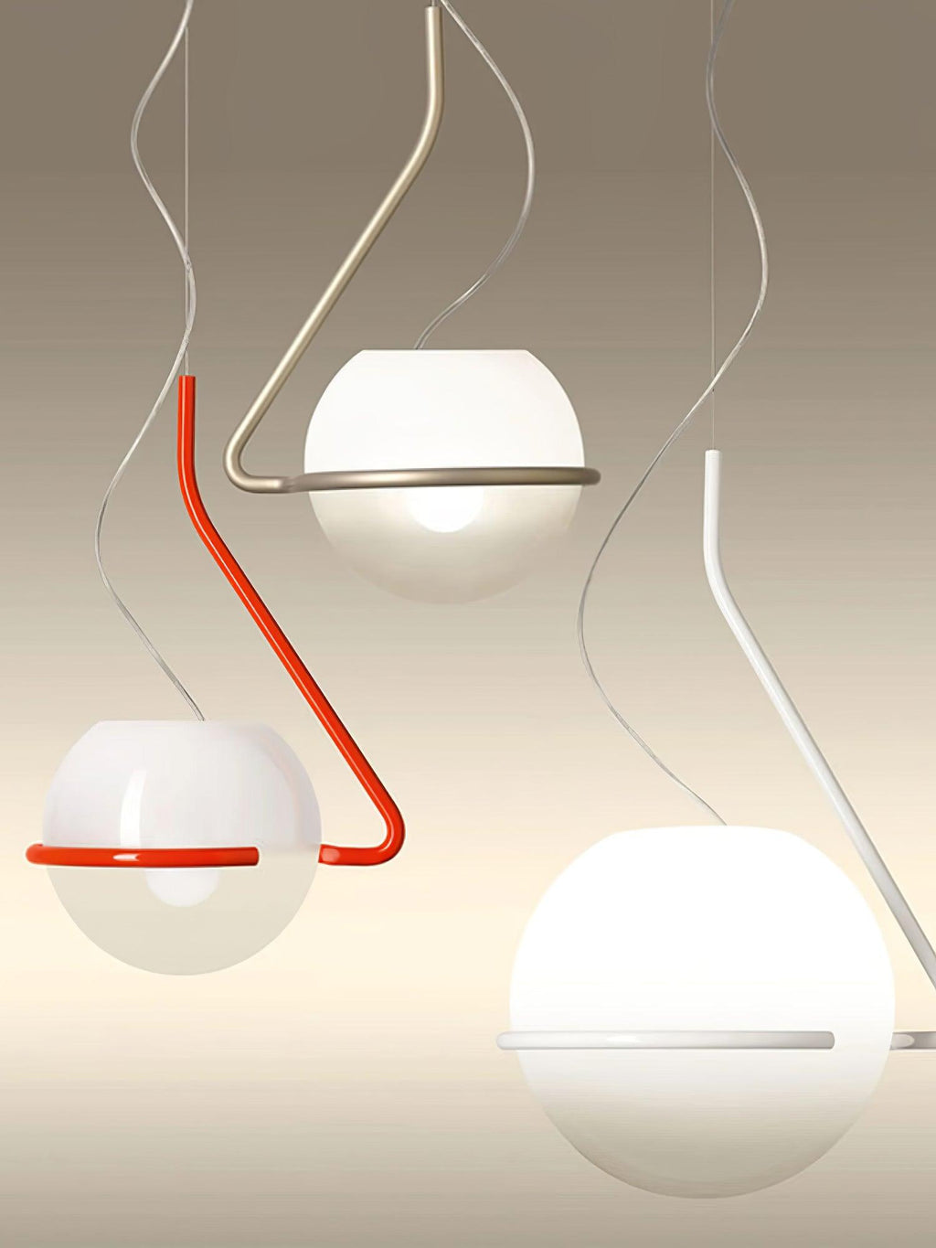Larenora Acrylic Pendant Light-Moonnatur