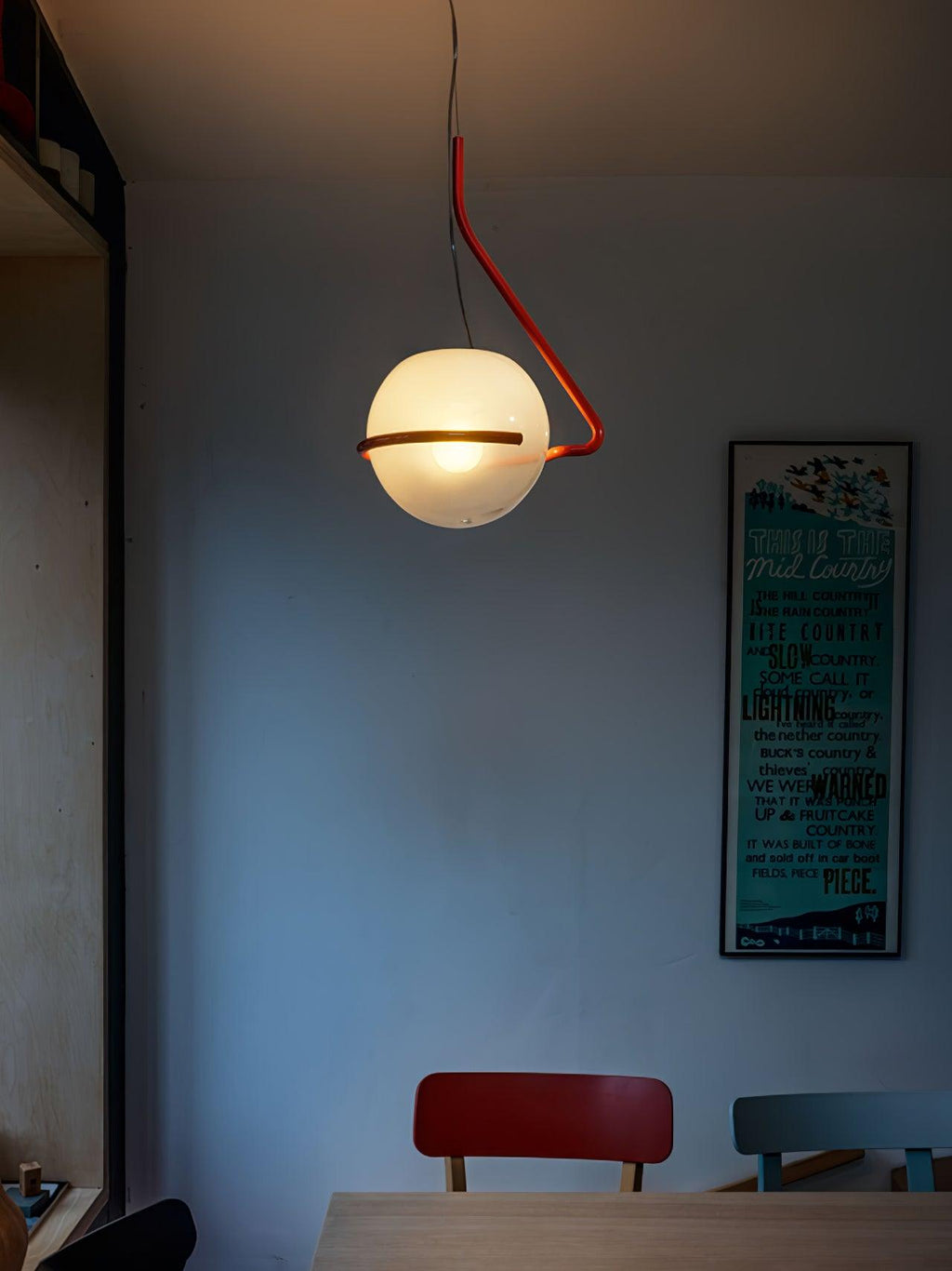 Larenora Acrylic Pendant Light-Moonnatur
