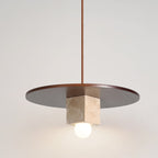 Rardenoria Travertine Pendant Light-Moonnatur