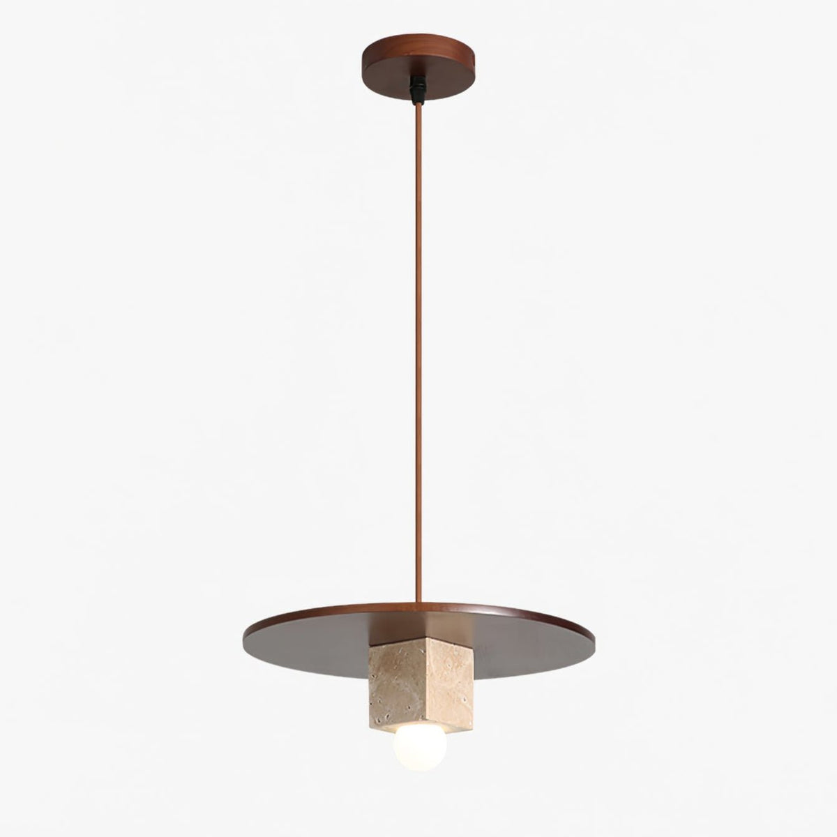 Rardenoria Travertine Pendant Light-Moonnatur
