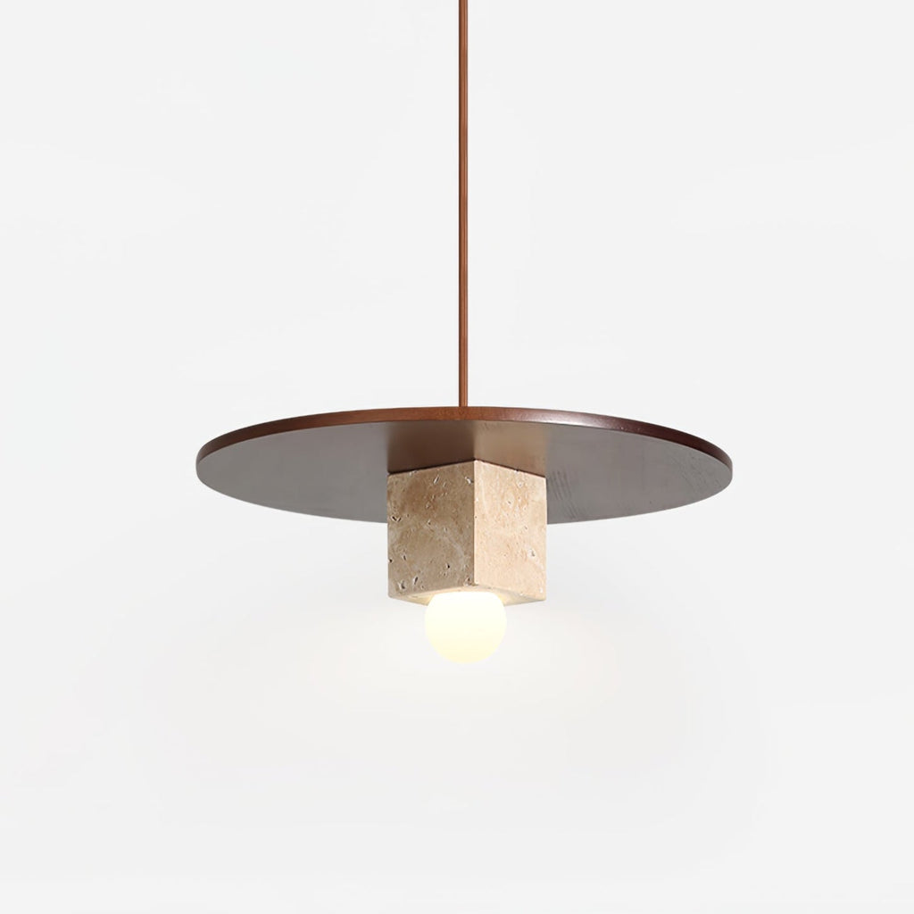 Rardenoria Travertine Pendant Light-Moonnatur