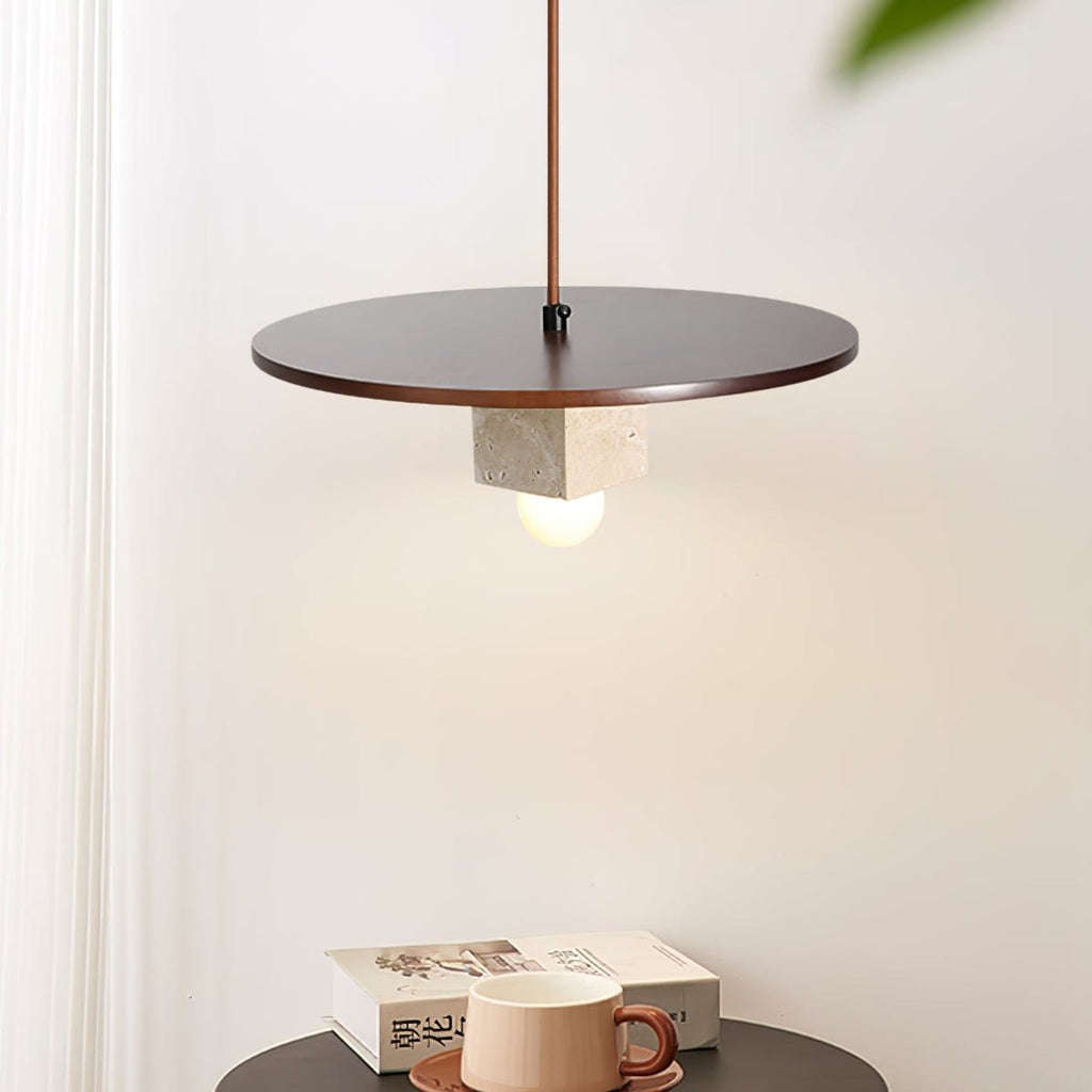 Rardenoria Travertine Pendant Light-Moonnatur