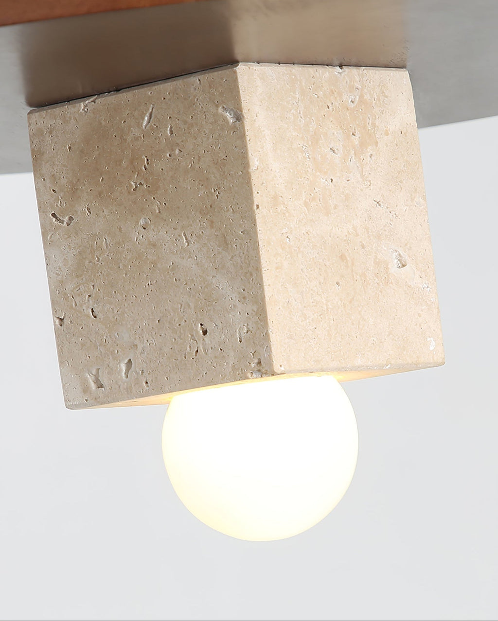 Rardenoria Travertine Pendant Light-Moonnatur
