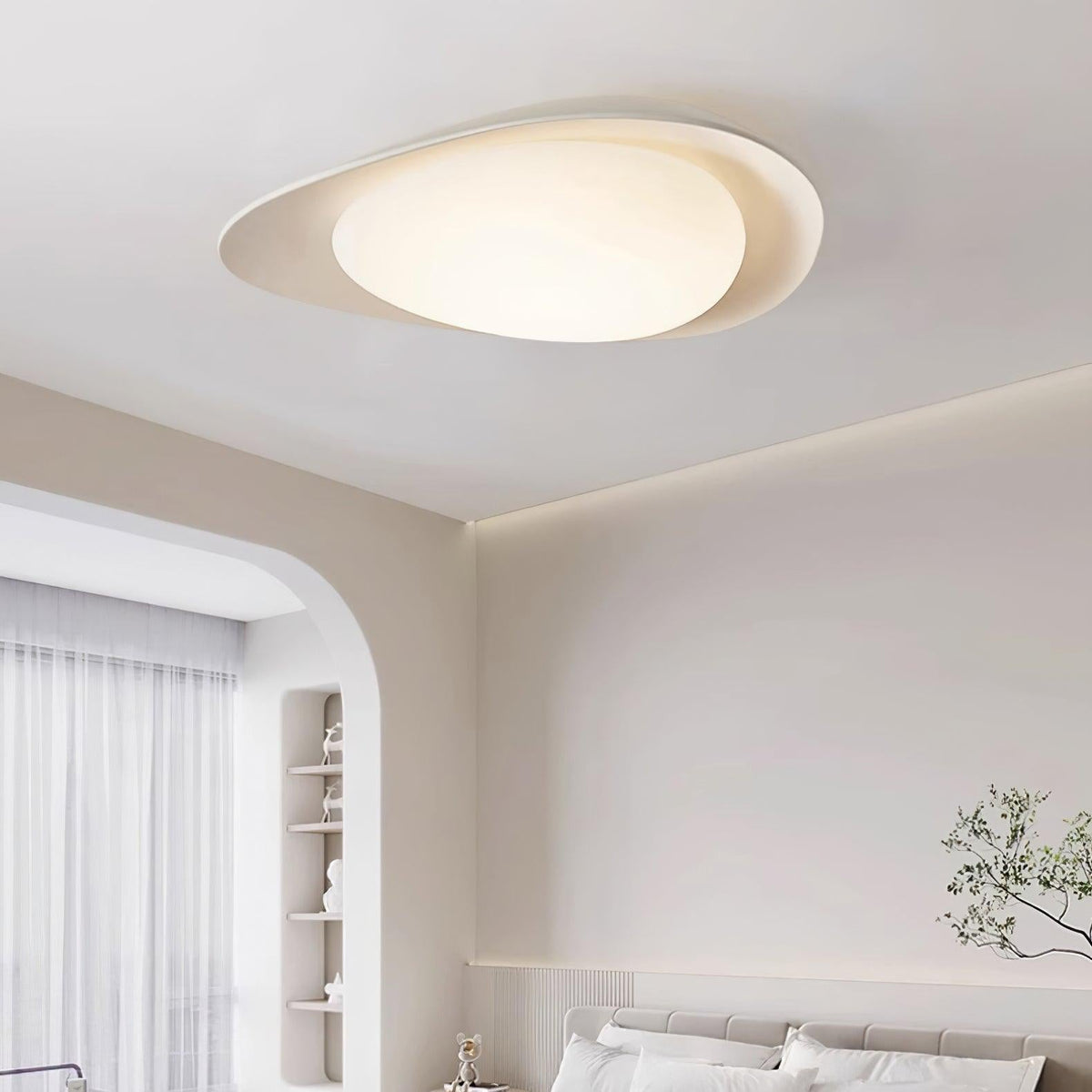 Barrowenis Resin Ceiling Light-Moonnatur
