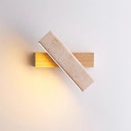 Cavenis Travertine Wall Light-Moonnatur