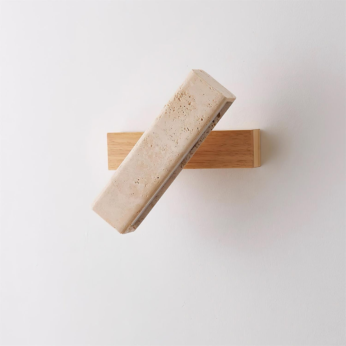 Cavenis Travertine Wall Light-Moonnatur