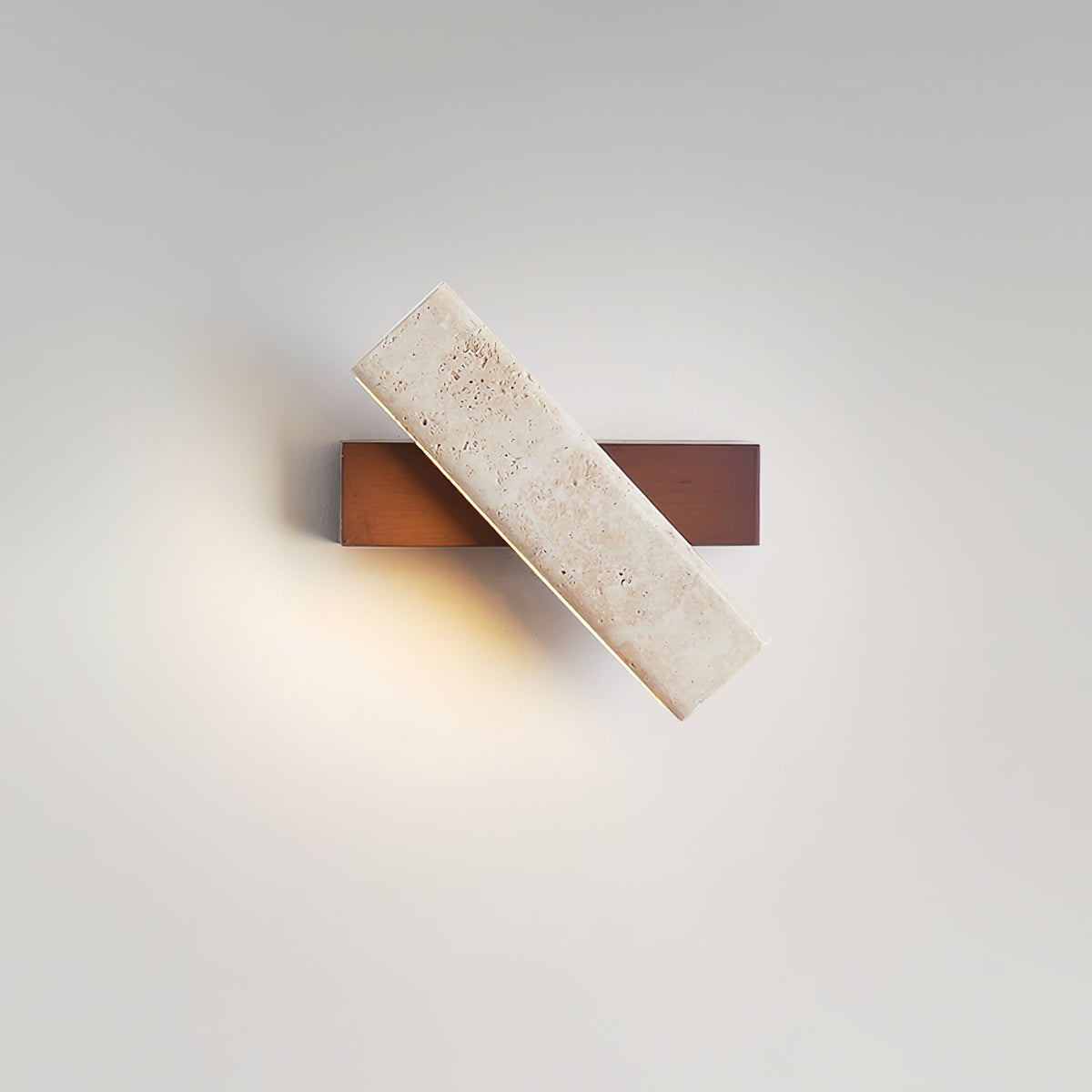 Cavenis Travertine Wall Light-Moonnatur