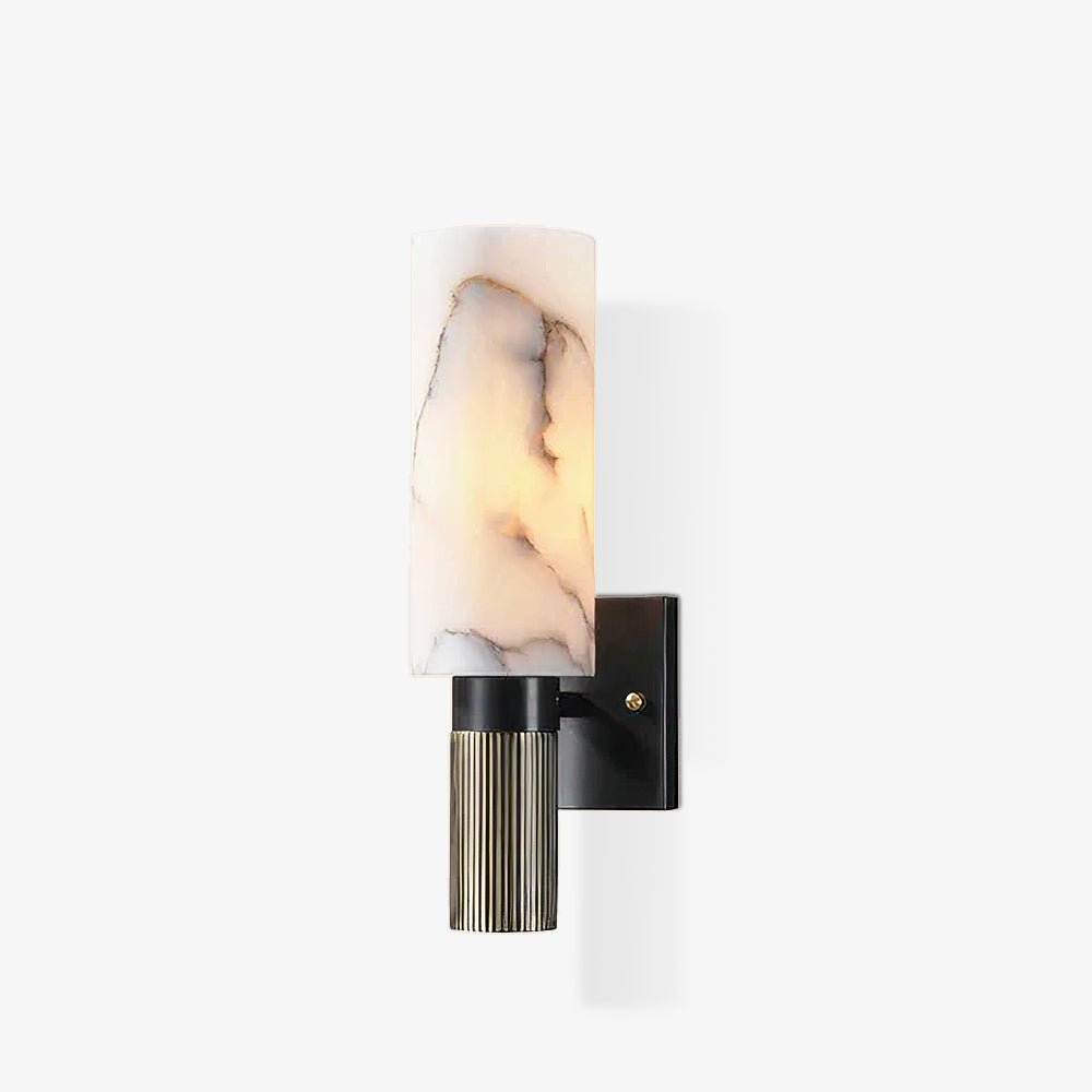 Renverlynne Alabaster Wall Light-Moonnatur