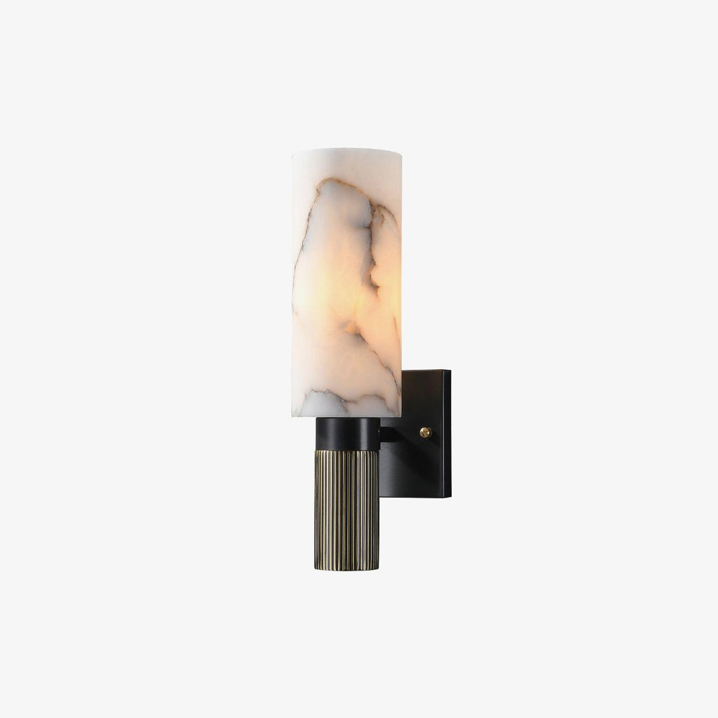 Renverlynne Alabaster Wall Light-Moonnatur