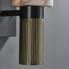 Renverlynne Alabaster Wall Light-Moonnatur