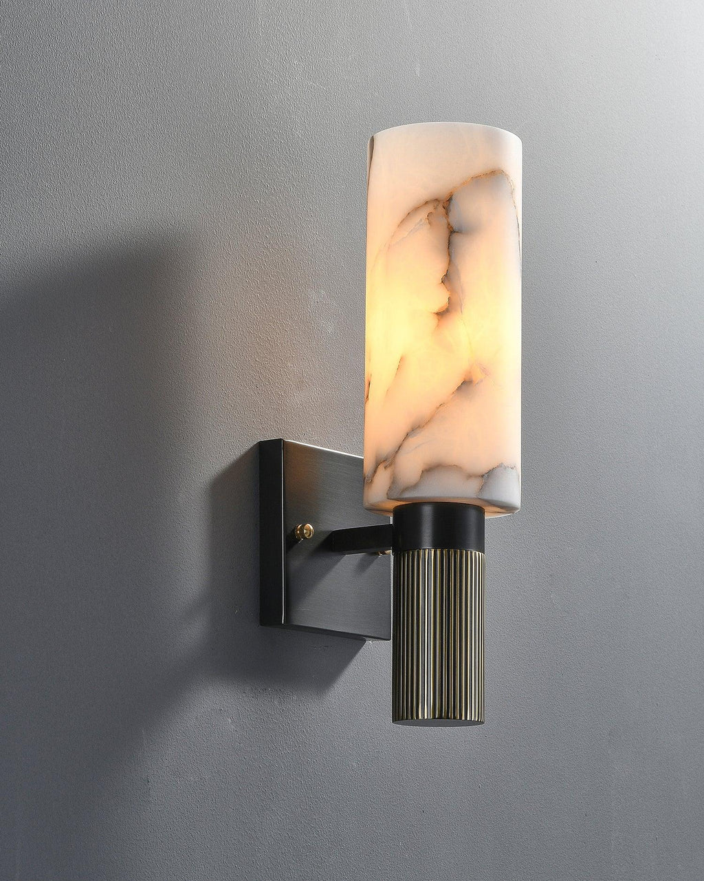 Renverlynne Alabaster Wall Light-Moonnatur