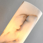 Renverlynne Alabaster Wall Light-Moonnatur