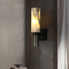 Renverlynne Alabaster Wall Light-Moonnatur