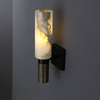 Renverlynne Alabaster Wall Light-Moonnatur