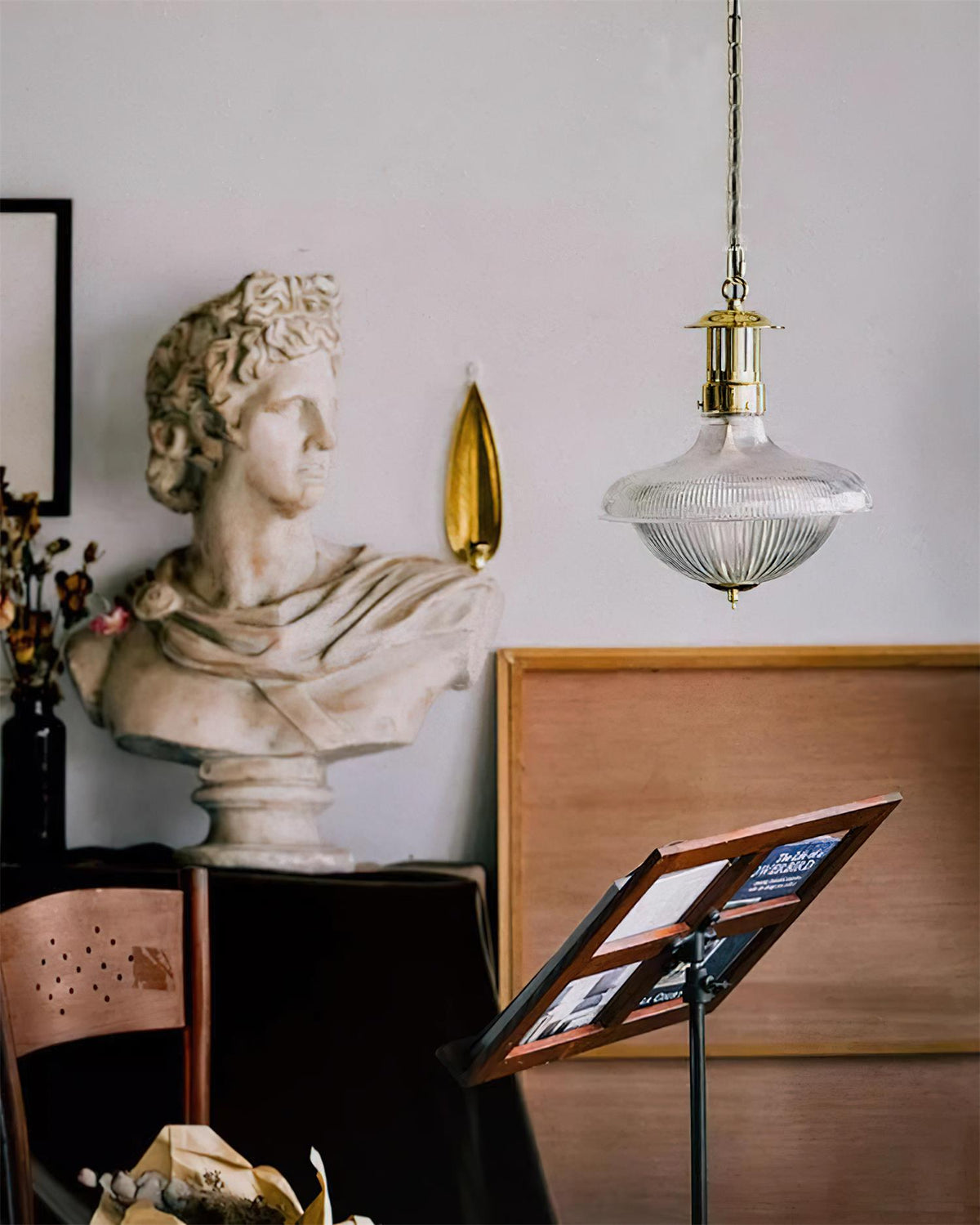 Kilvenwren Glass Pendant Light-Moonnatur