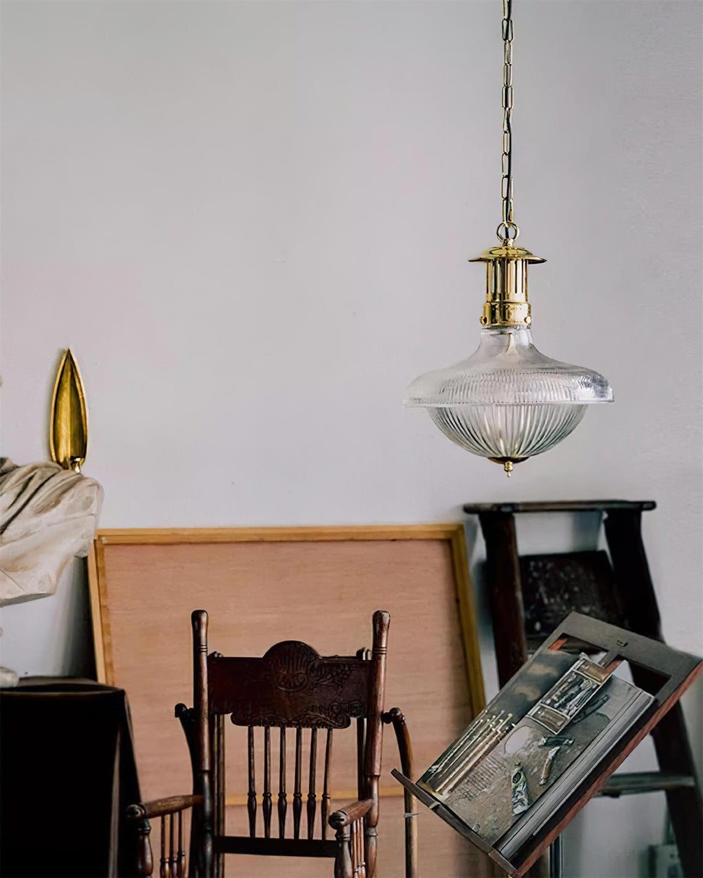 Kilvenwren Glass Pendant Light-Moonnatur