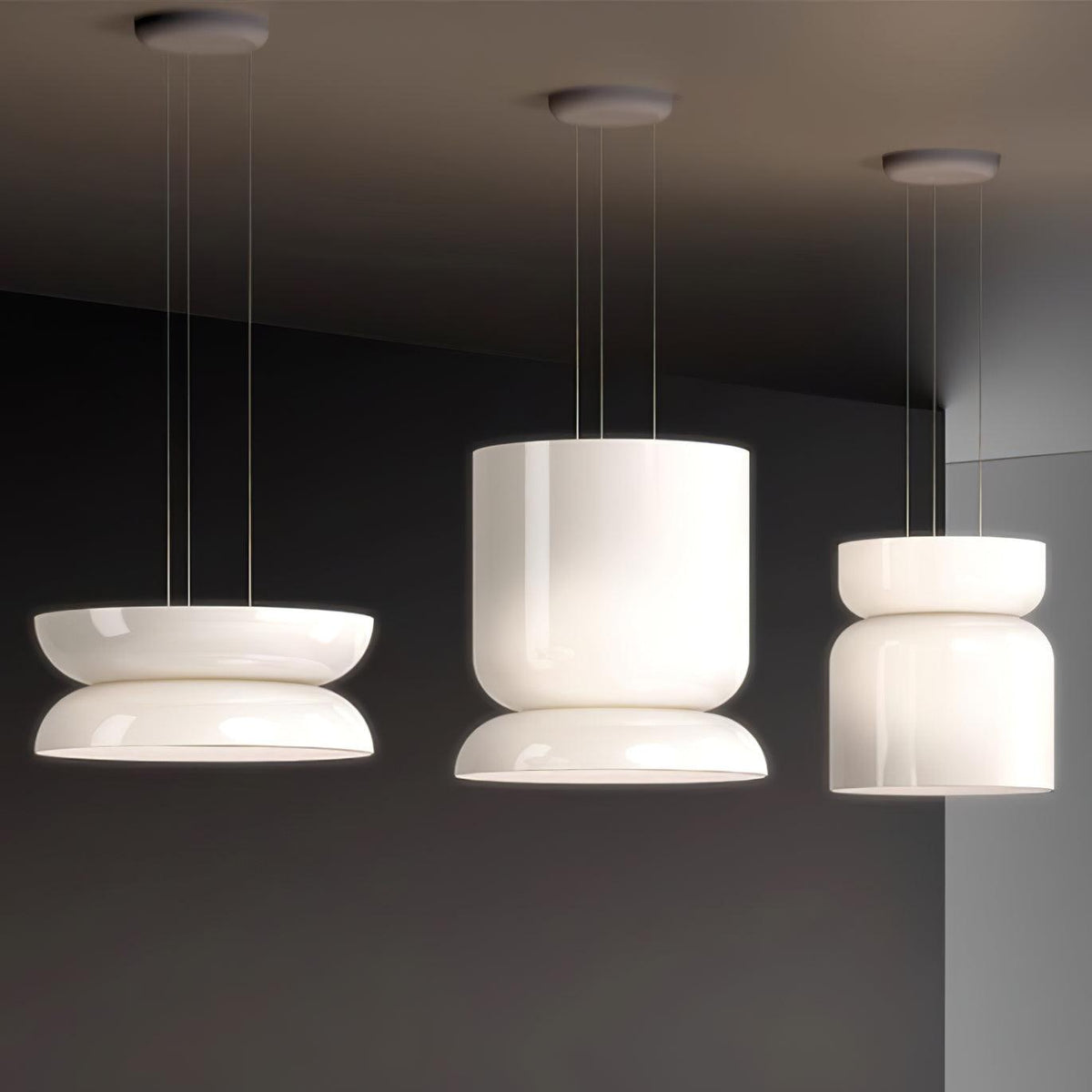 Soreneth Glass Pendant Light-Moonnatur