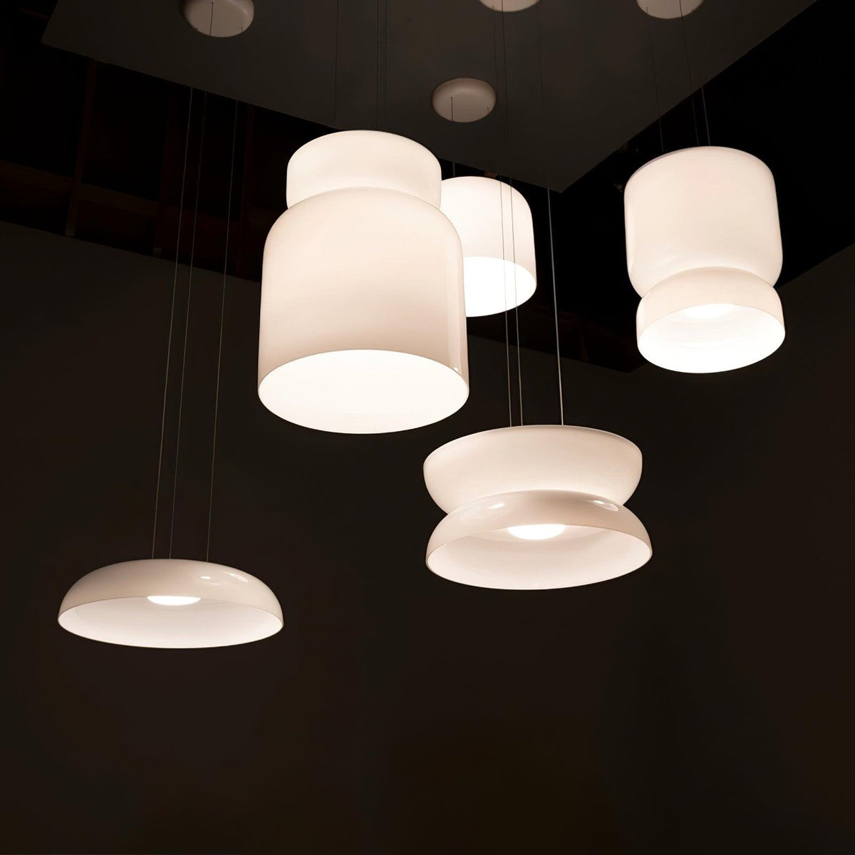 Soreneth Glass Pendant Light-Moonnatur