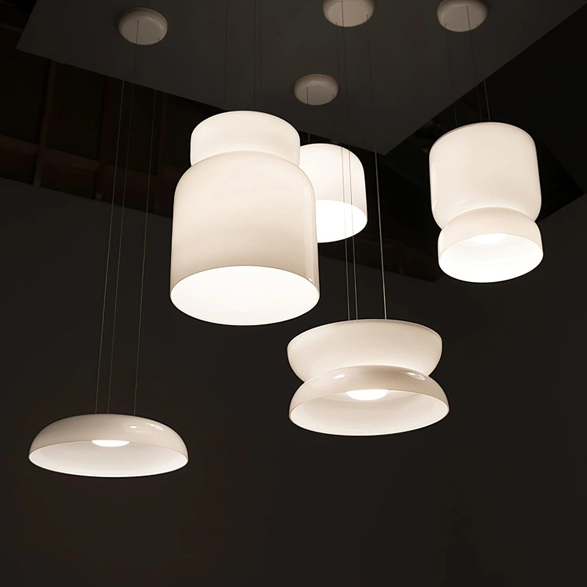 Soreneth Glass Pendant Light-Moonnatur