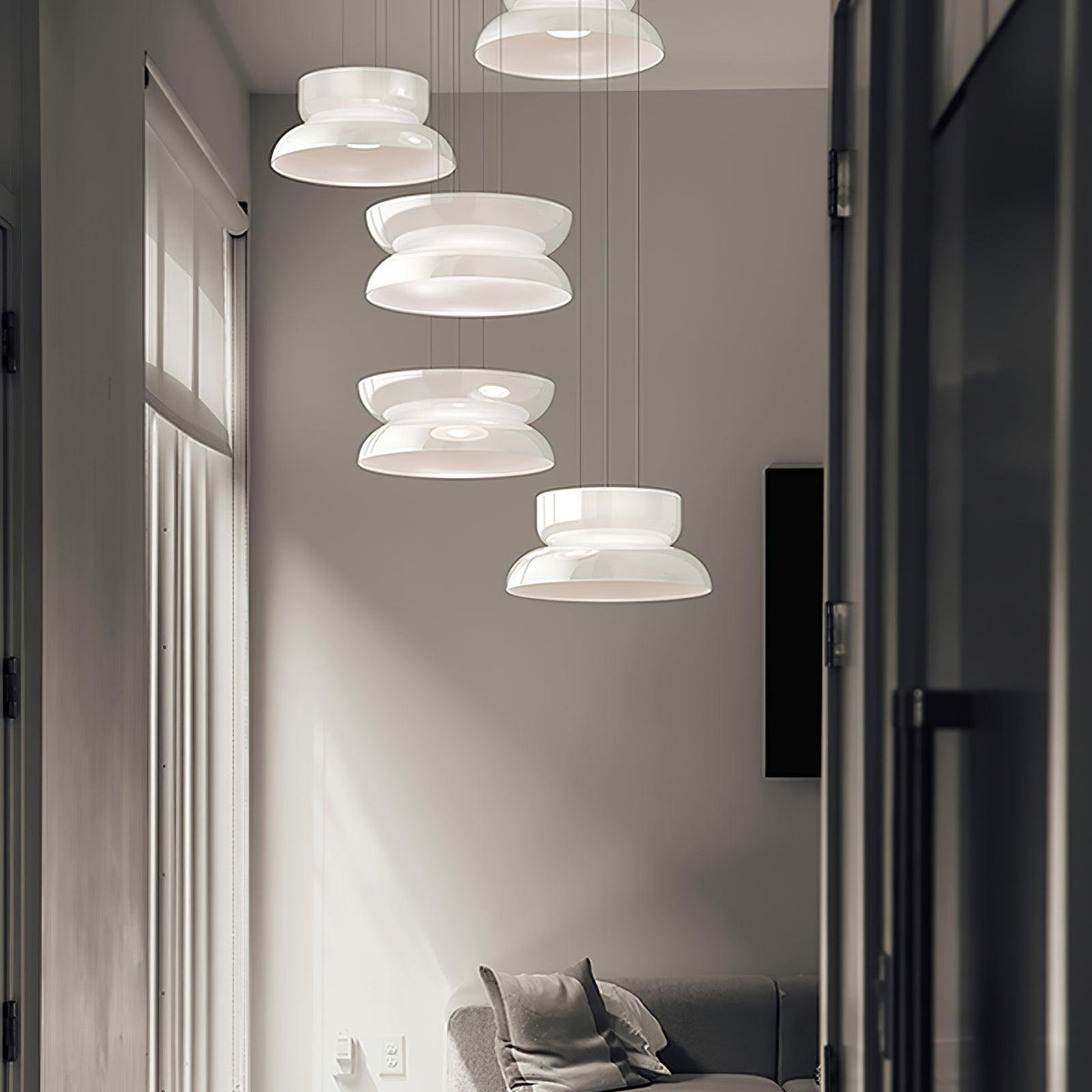 Soreneth Glass Pendant Light-Moonnatur
