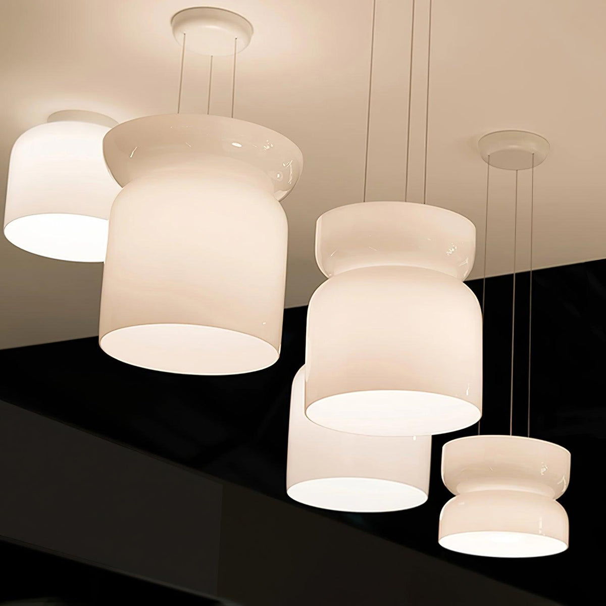 Soreneth Glass Pendant Light-Moonnatur